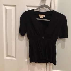MICHAEL Michael Kors Peplum Sweater, Size P